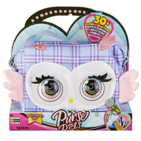 Purse Pets Print Perfect Owl - 6064118-T